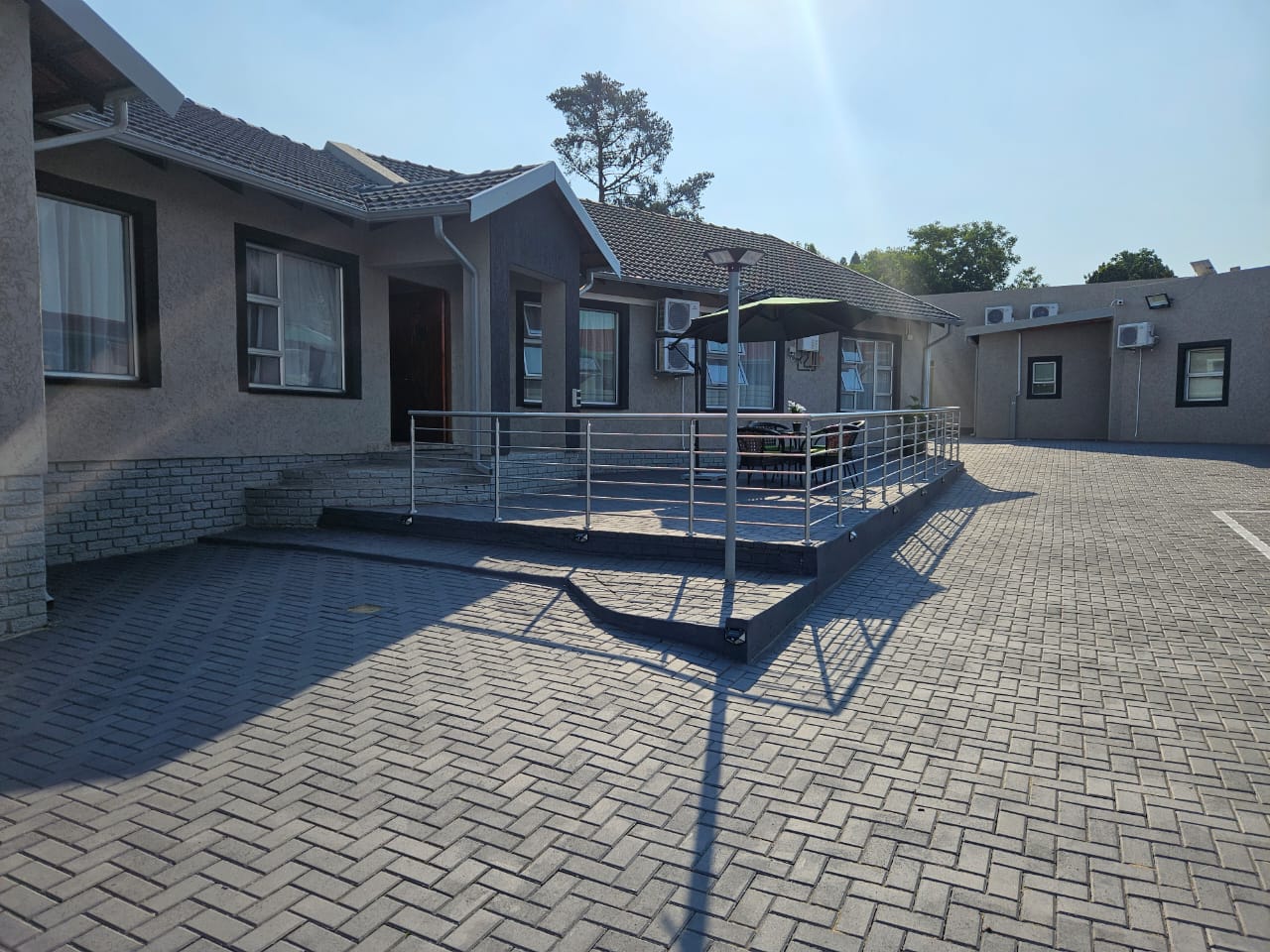 Elegant bedroom at The M Guest House